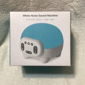 Multicolor White Noise Sound Machine Multicolor Lamp NEW